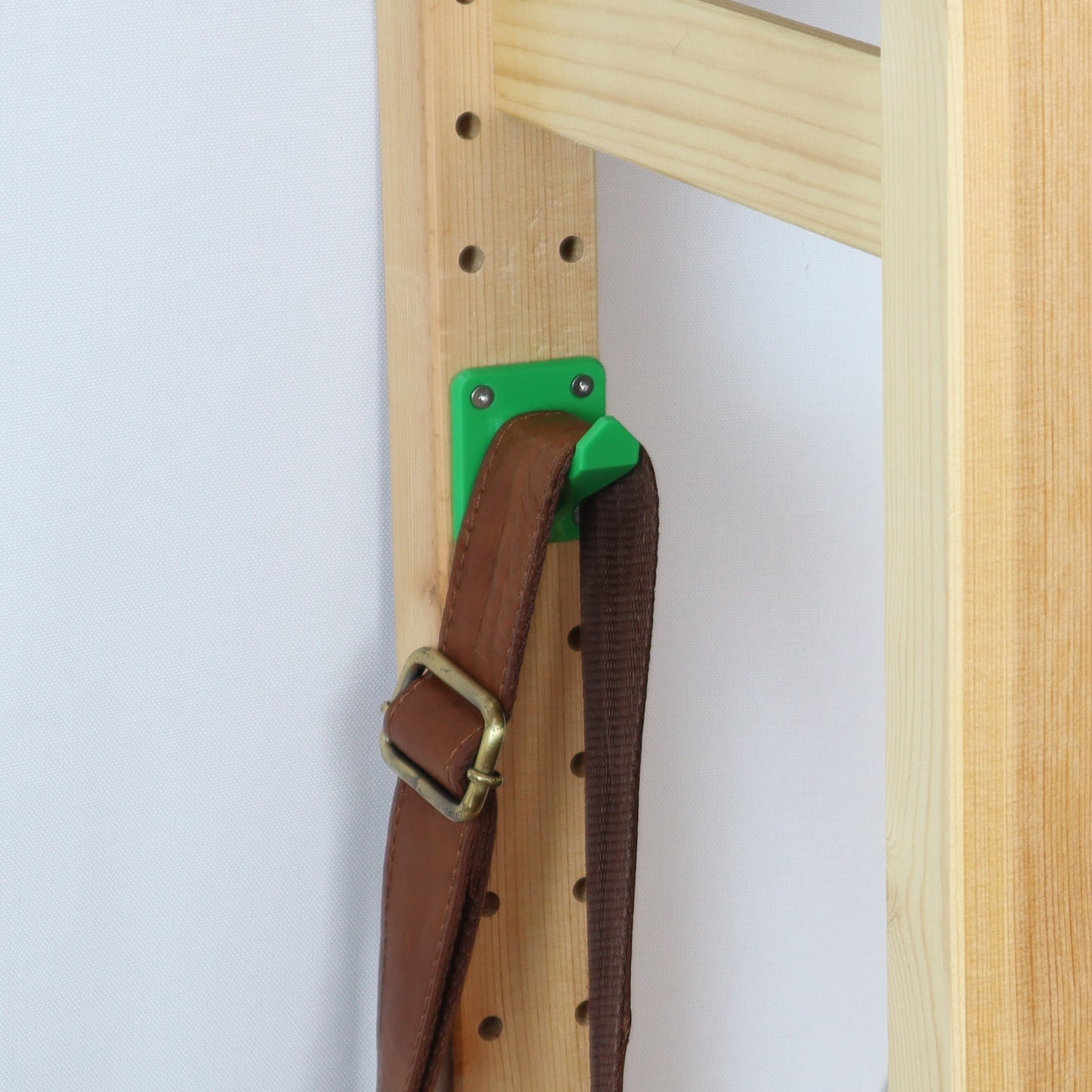 IKEA IVAR Hakenhinten: schmal, lang und stabil | 3D-gedruckter Aufhänger für Regalpfosten | Ordnung & Zubehör für IVAR Regal | Handgefertigt aus PLA