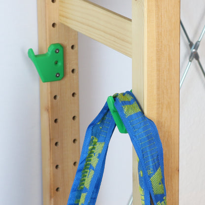 IKEA IVAR Haken für Regal Pfosten seitlich: Schmal, kurz und stabil als rechte und linke Ausführung