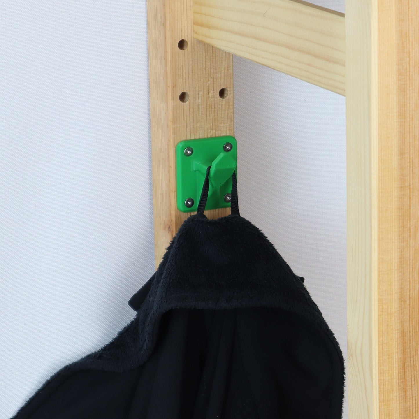 IKEA IVAR Haken für Pfosten hinten: schmal, kurz und stabil | Ideal für Schlüssel, Taschen & Zubehör