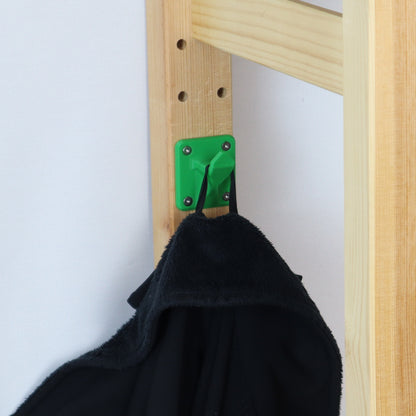 IKEA IVAR Haken für Pfosten hinten: schmal, kurz und stabil | Ideal für Schlüssel, Taschen & Zubehör