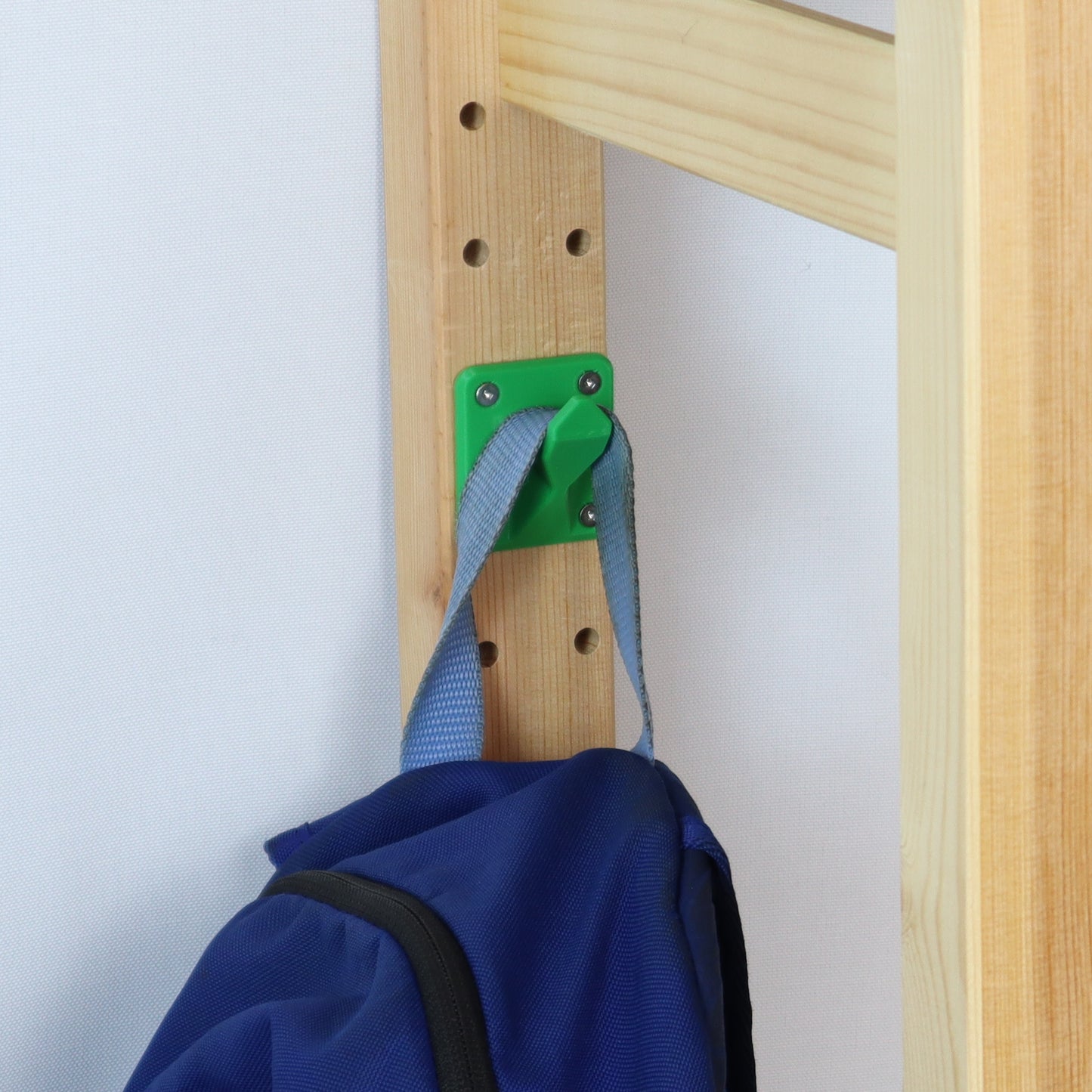 IKEA IVAR Haken für Pfosten hinten: schmal, kurz und stabil | Ideal für Schlüssel, Taschen & Zubehör