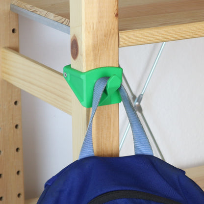 IKEA IVAR Haken für Pfosten vorne: schmal, kurz und stabil | Praktische Aufhängung für Kleidung, Taschen & Zubehör