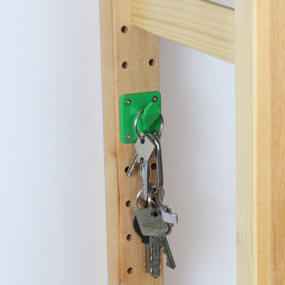 IKEA IVAR Haken für Pfosten hinten: schmal, kurz und stabil | Ideal für Schlüssel, Taschen & Zubehör