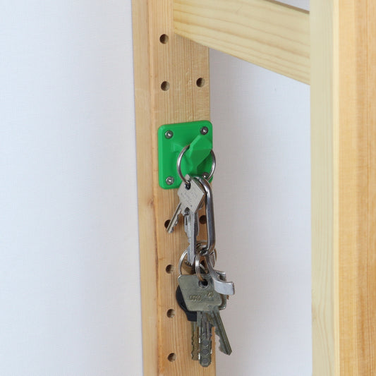 IKEA IVAR Haken für Pfosten hinten: schmal, kurz und stabil | Ideal für Schlüssel, Taschen & Zubehör