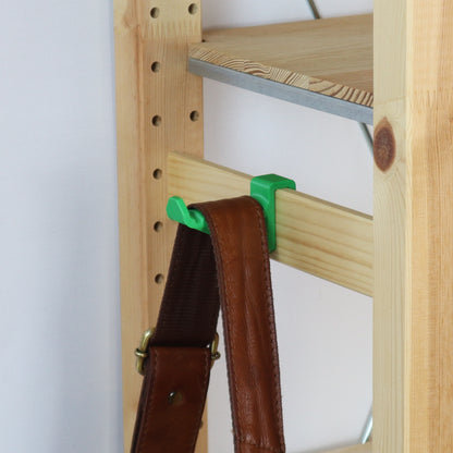 IKEA IVAR Kleiderbügel-Haken – 3D-gedruckter Aufhänger für Querstrebe | Ordnungssystem & Zubehör für IVAR Regal