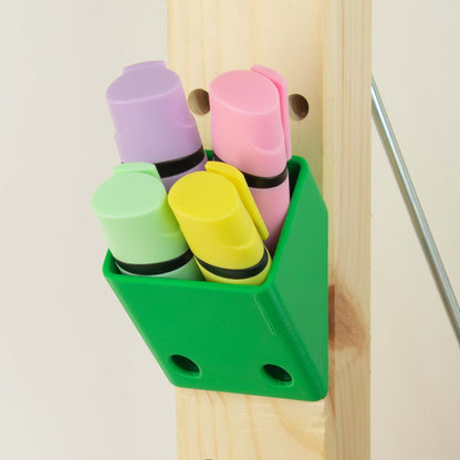 IKEA IVAR Box klein und im Winkel für den hinteren Regalpfosten | Praktischer Organizer für Stifte, Werkzeug & Zubehör