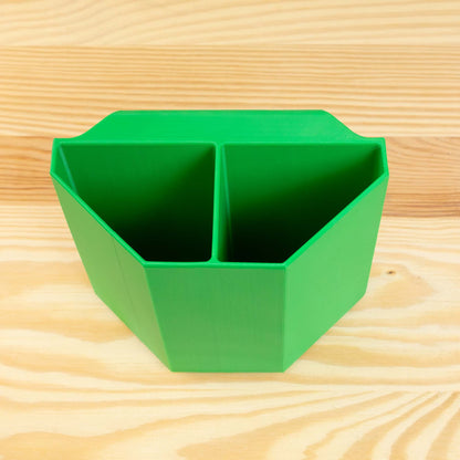 IKEA IVAR Aufbewahrungsbox für Querstrebe, einzeln, einseitig, tief mit Fächern – Aufbewahrung für Marker Kugelschreiber Bürobedarf