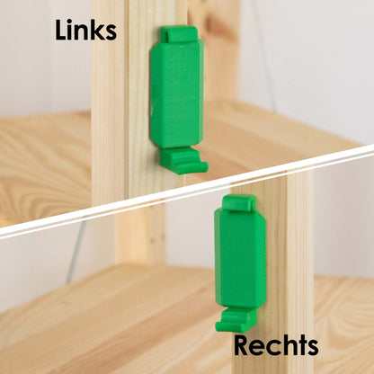 IKEA IVAR Pflanzenhalter seitlich und fliegend, Sansevieria & Cactaceae | Übertopfhalter schwebend montierbar