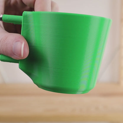 IKEA IVAR Pflanzenübertopf hinten wasserdicht, Sansevieria & Cactaceae | 3D-gedruckter Übertopf ohne Bohren