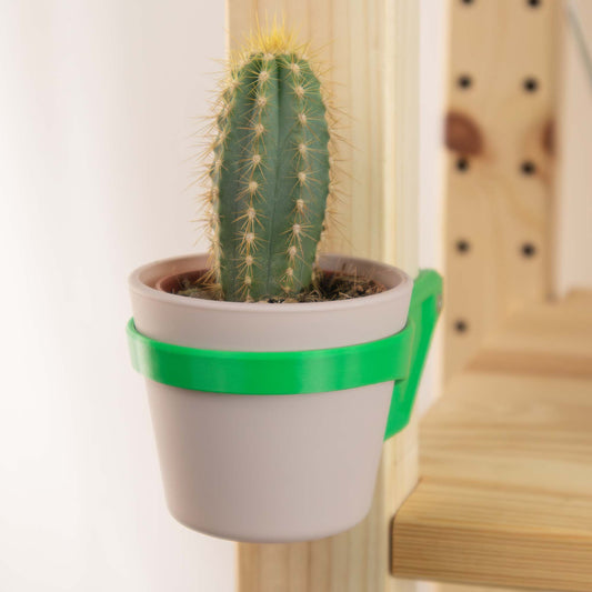 IKEA IVAR Pflanzenhalter vorne als Ring, Sansevieria & Cactaceae | Übertopfhalter Stabil, modern und passgenau